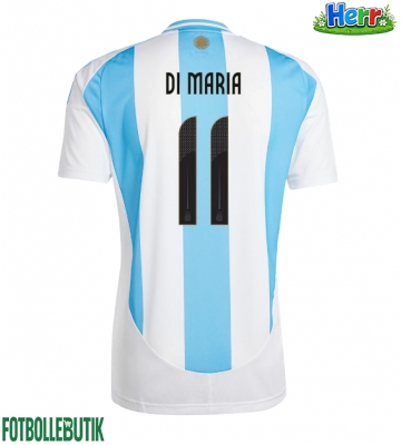 Argentina Angel Di Maria #11 Hemmatröja Copa America 2024 Kortärmad